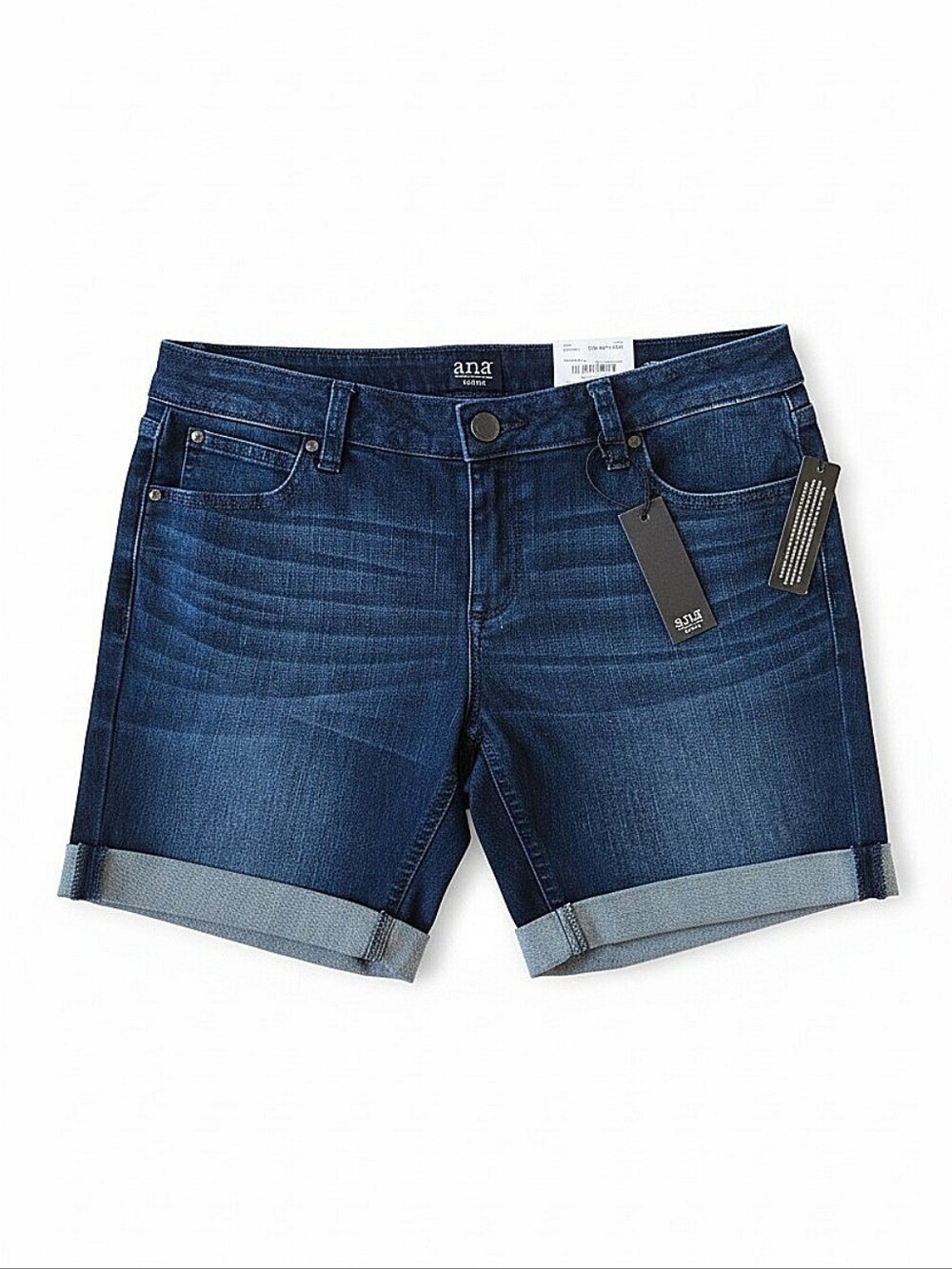 NWT! A.N.A Cuffed Mid Thigh Jean Shorts